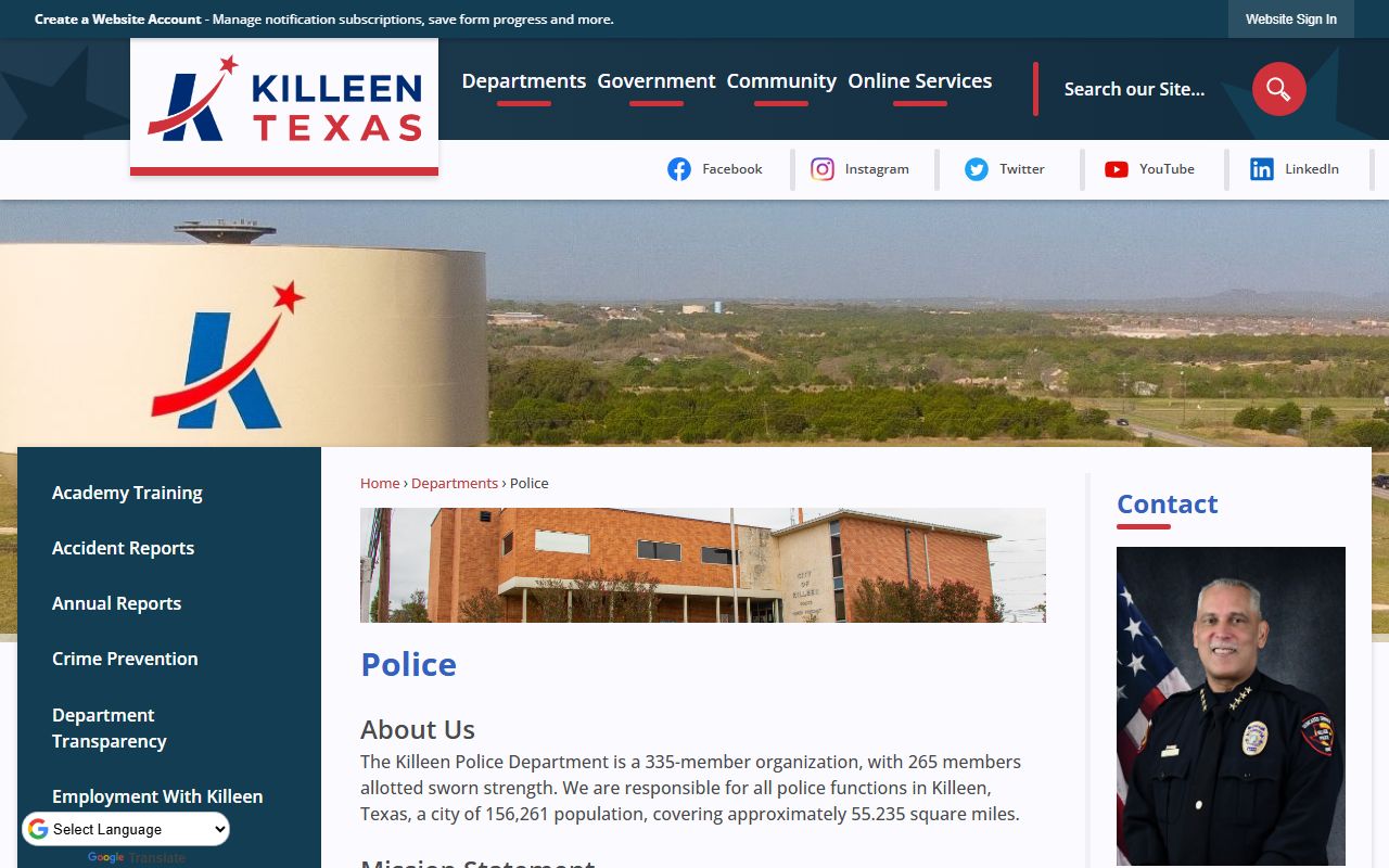 Killeen Released Inmates Killeen Police Department