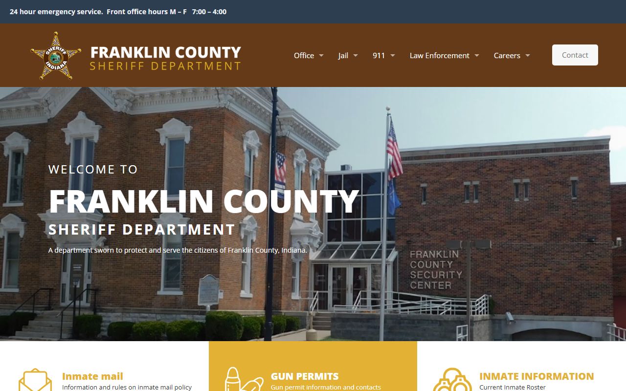 Franklin County Released Inmates Franklin County Sheriff's Office