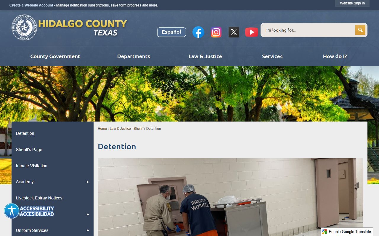 Hidalgo County Released Inmates Hidalgo County Detention