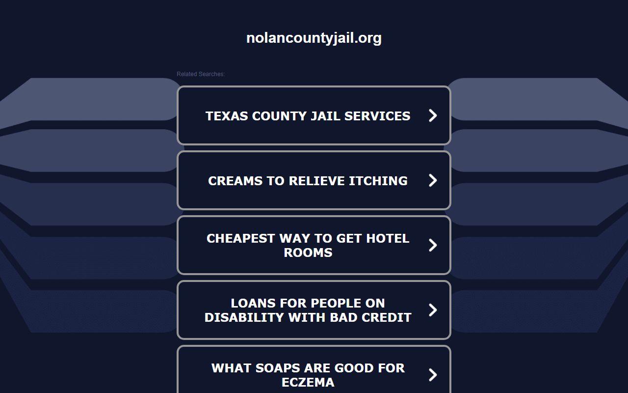 Nolan County Released Inmates Nolan County Jail Roster