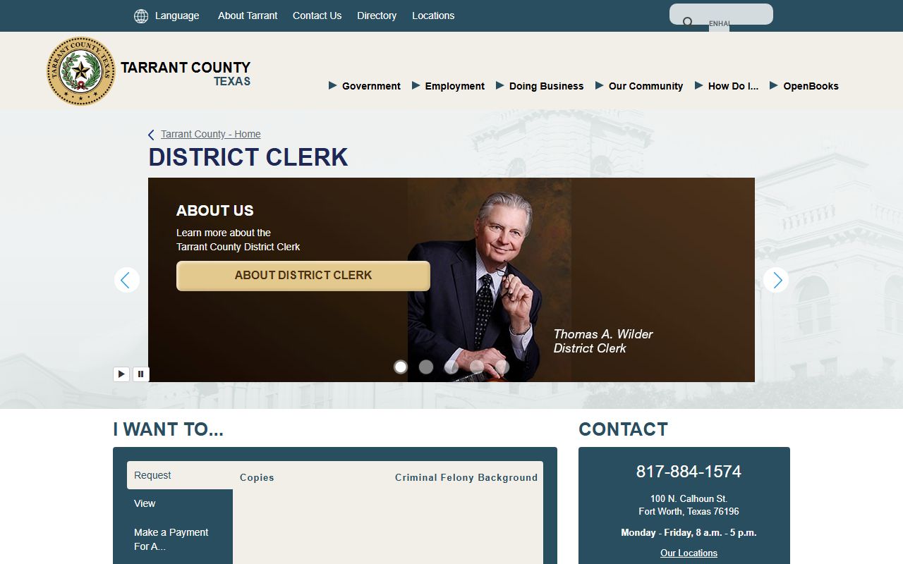 Tarrant County Released Inmates Tarrant County District Clerk